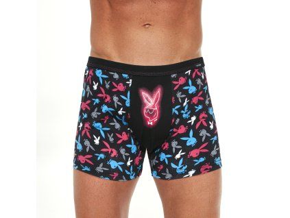 Boxerky TATOO 280/200 KRÁLÍČEK (Barva černá)