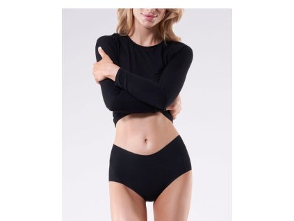 MAXI KALHOTKY BLISS (Velikost XL, Barva černá)