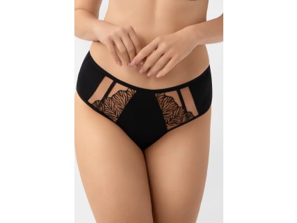 VIDA K966 ČERNÝ SPODNÍ DÍL BIKIN (Velikost 2XL, Barva černá)