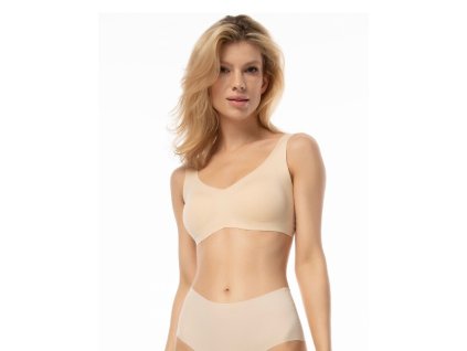 TOP INFINITY (Velikost L, Barva béžová)