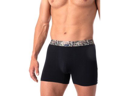 PÁNSKÉ BOXERKY BAMBOO MXH 240 (Barva černá)