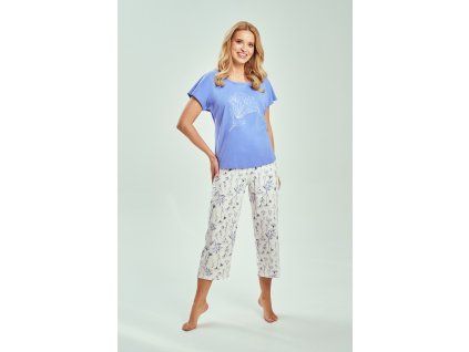 PYŽAMO ELORA 3533 KR (Velikost L, Barva modrá)
