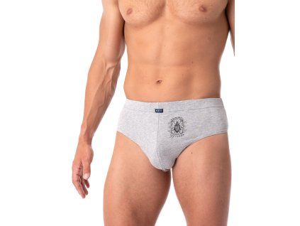 PÁNSKÉ SLIPY MPP 254 (Barva šedá/černá)