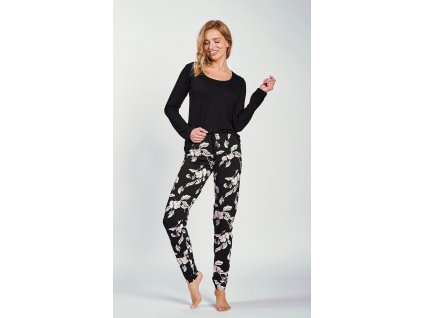 PYŽAMO CHARLOTTE 3232 DR (Velikost L, Barva černá)