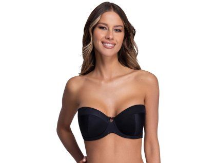 AV 1787 PODPRSENKA BEZ RAMÍNEK ČERNÁ (Barva černá)