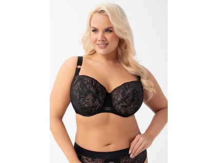 MILA SOFT BRA K956 BLACK (Velikost 65F, Barva černá)