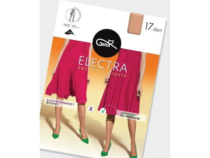 PUNČOCHÁČE ELECTRA 17 DEN (Velikost 2, Barva daino)