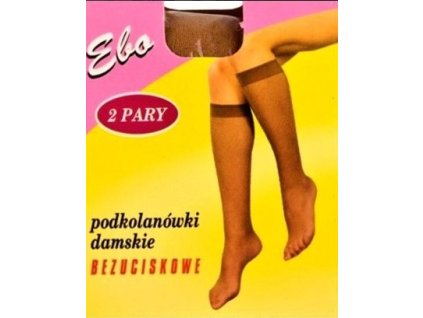 PODKOLENKY EBO ELASTIL (Velikost uni, Barva béžová)