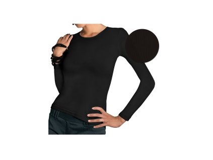 DINA SHIRT (Velikost L, Barva černá)