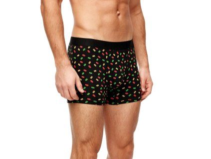 PÁNSKÉ BOXERKY BB006 (Barva černý/míšové)