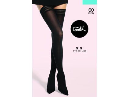 GIGI 60 DEN PUNČOCHY (Velikost 1/2, Barva černá)