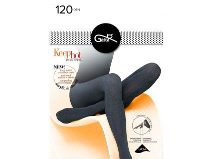 RAJSTOPY KEEP HOT 3D (Velikost 2, Barva černá)