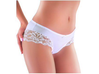 DÁMSKÉ ŠORTKY 064 (Velikost S, Barva bílá)