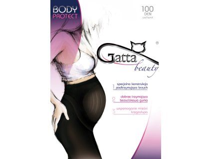 RAJSTOPY BODY PROTECT 100 DEN (Velikost 2, Barva černá)