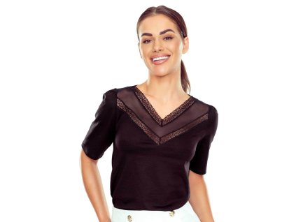 HALENKA SIGALA ČERNÁ KR (Velikost L, Barva černá)