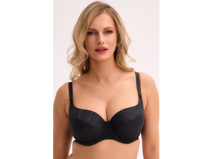 MICAELA BSO 758 FULL CUP BRA ČERNÁ (Velikost 75C, Barva černá)