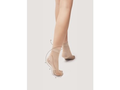 MASÁŽNÍ PONOŽKY 20 DEN (Velikost uni)