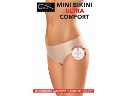 MINI BIKINY ULTRA COMFORT (Velikost L, Barva černá)