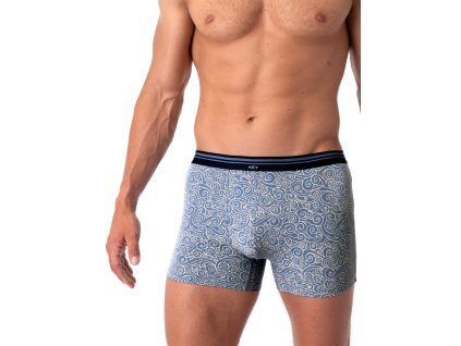 PÁNSKÉ BOXERKY MXH 748 (Velikost M, Barva modrý)