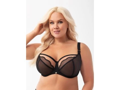 ČERNÁ PODPRSENKA IDA K900 (Velkopolsko 100D, Barva černá)