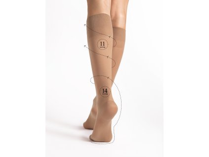 CESTOVNÍ PONOŽKY 30 DEN (Velikost uni, Barva černá)