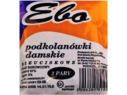 PONOŽKY EBO ELASTIL SACK (Velikost uni, Barva béžová)