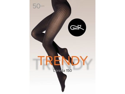 PUNČOCHÁČE LORETTA WZ.150 50 DEN (Velikost 2, Barva nero)