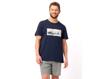 PÁNSKÉ PYŽAMO MNS 606 KR (Velikost L)