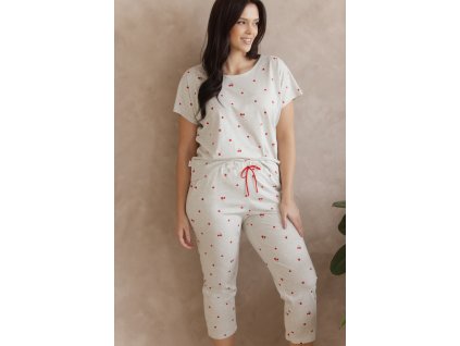 PYŽAMO ADELE 3545 (Velikost L, Barva šedá)