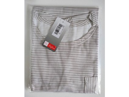 KOŠILE S KAMÉLIÍ 036 (Velikost L, Barva beżowy/paski)