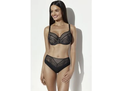 POLOMĚKKÁ PODPRSENKA AV 2296 ČERNÁ (Velkopolsko 100B, Barva černá)