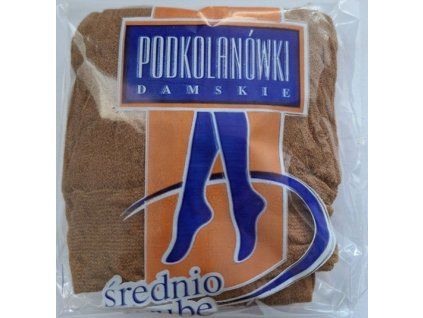 PODKOLENKY ELASTIL 40 DEN (Velikost uni, Barva béžová)