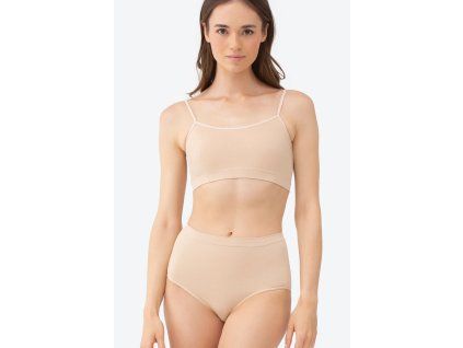 BEZEŠVÉ BAVLNĚNÉ BIKINY THALIA (Velikost L, Barva černá)