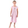 29012P Košilka noční dívčí krátký rukáv (Barva Sacharóza-Cola, Velikost 140/146)