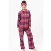 pizama lns 483 flanela