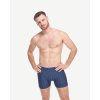 74183P Boxerky delší nohavička (Barva Lékořice-Sv. modrá, Velikost M/L)