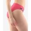 16167P Kalhotky bokové se širokým bokem (Barva Třešňová-Černá, Velikost XS/S)