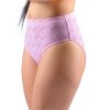 11083P Kalhotky klasické ve větších velikostech (Barva Cukrová-Violet, Velikost M/L)