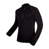 88016P Triko se zipem s dlouhým rukávem pánské (Barva Černá, Velikost L)