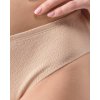 10291P Kalhotky klasické žakár (Barva Béžová, Velikost S/M)