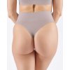05015P Tanga s vysokým pasem a širším lemem (color Lékořice, size L/XL)