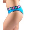 16170P Kalhotky bokové se širokým bokem (Barva Dunaj-Atlantic, Velikost XS/S)
