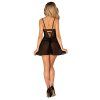 BABYDOLL CHEMERIS (Velikost M/L, Barva black)