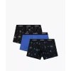 Pánské boxerky 3MH-229 (Velkopolsko L, Barva černá/modrá/černá)
