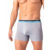 Pánské boxerky MXH 340 (Velkopolsko L, Barva šedá)
