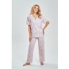 PYŽAMO LORA 3544 KR (Velikost L, Barva różowy)