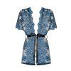 YASSMYNE NEGLIGEE (Velikost L/XL, Barva modrá)
