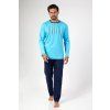 PÁNSKÉ PYŽAMO 472A DR (Barva tyrkysová)