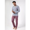 PÁNSKÉ PYŽAMO 471A DR (Velikost XXL)