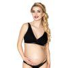 MAMA BASIC LILLY BRA (Velikost L, Barva pudrově růžová)